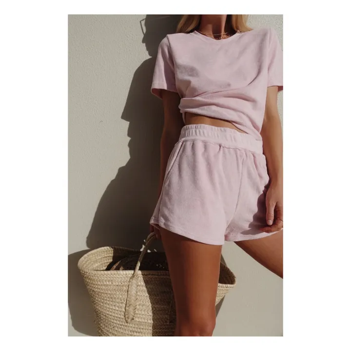 Araminta James Ensemble Terry Classic | Bois de rose