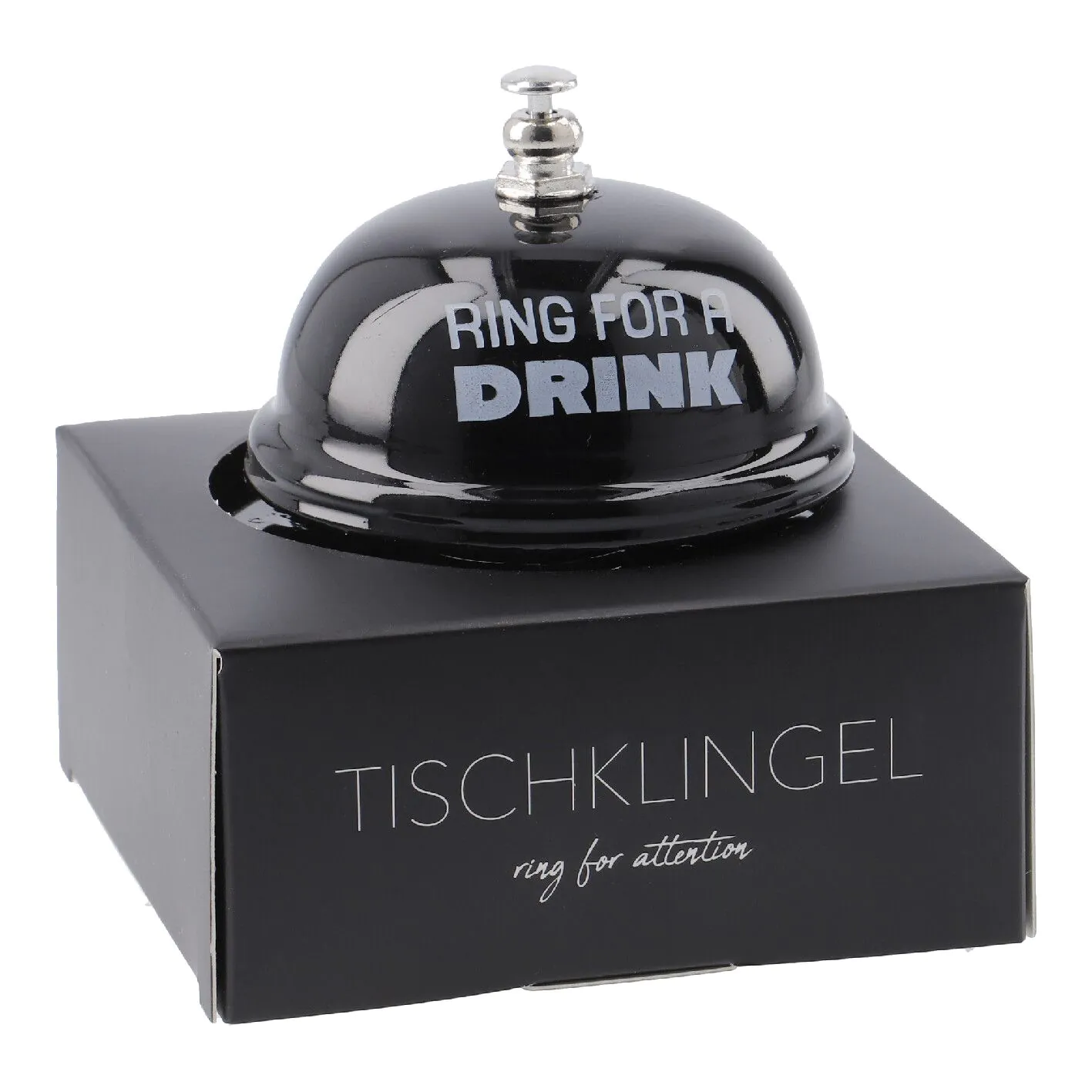 Tischklingel Spruch, Drink