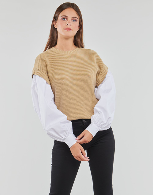 Lauren Ralph Lauren - PRESKELLA Beige / Blanco