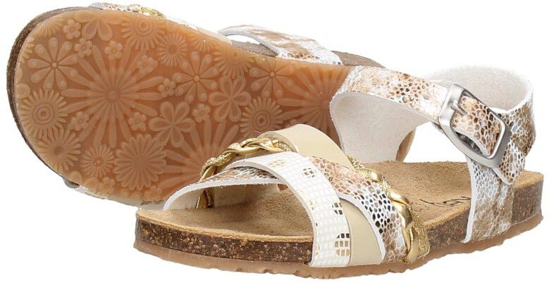 Keq Meisjes sandalen goudkleur