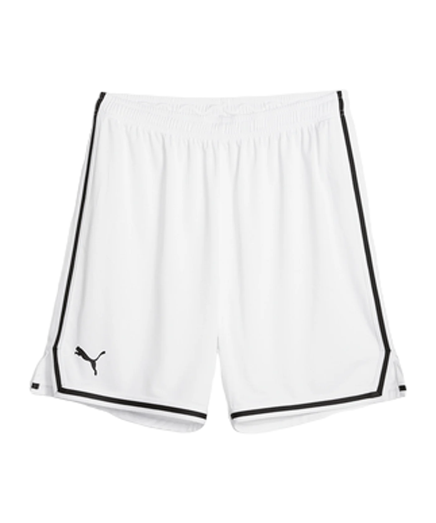 PUMA Hoops Team Game Short Kids Weiss F02