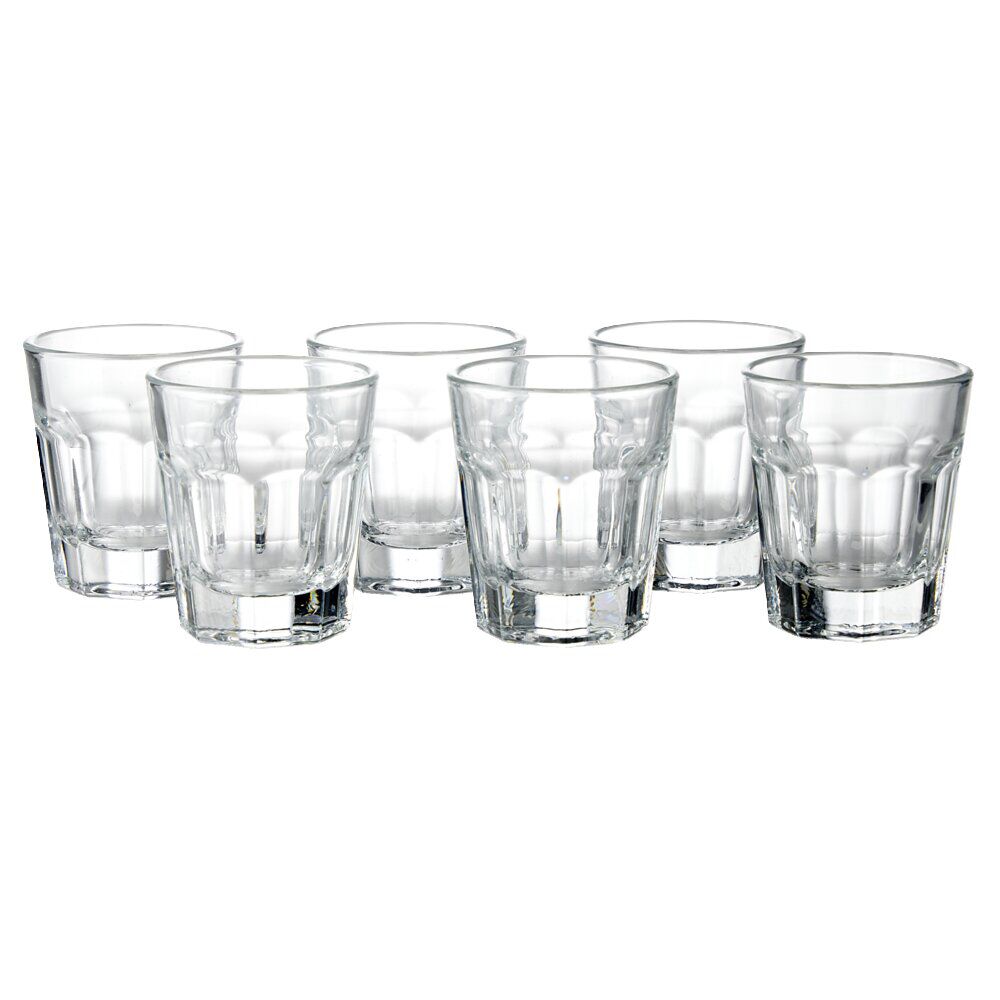 Lot de 6 verres à shooter 4,5cl H5,6cm