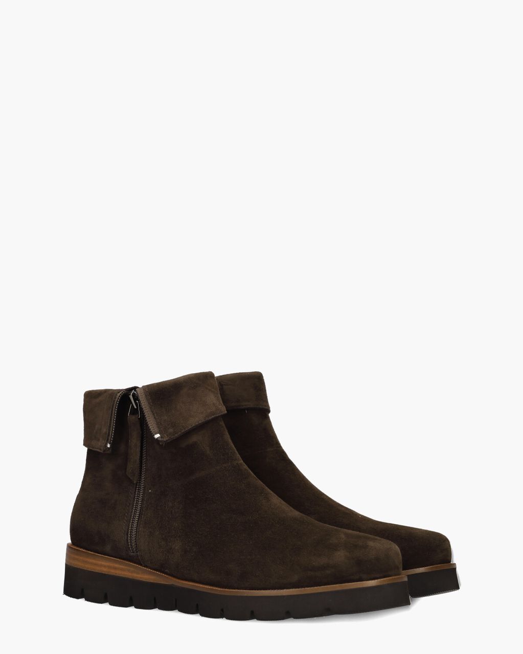 Di Lauro Nanet Donkerbruin Dames Enkelboots