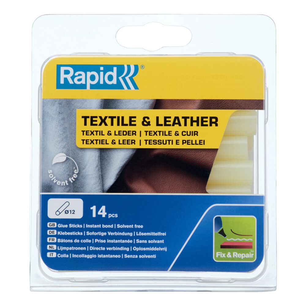 LIMPATRON RAPID TEKSTIL/LÆR 12MM 14-PACK
