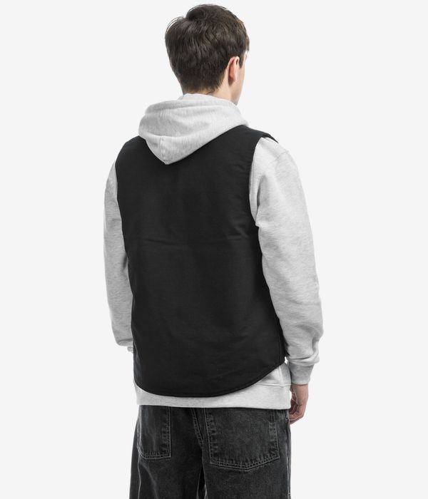 Carhartt WIP Classic Organic Dearborn Weste (black rinsed)
