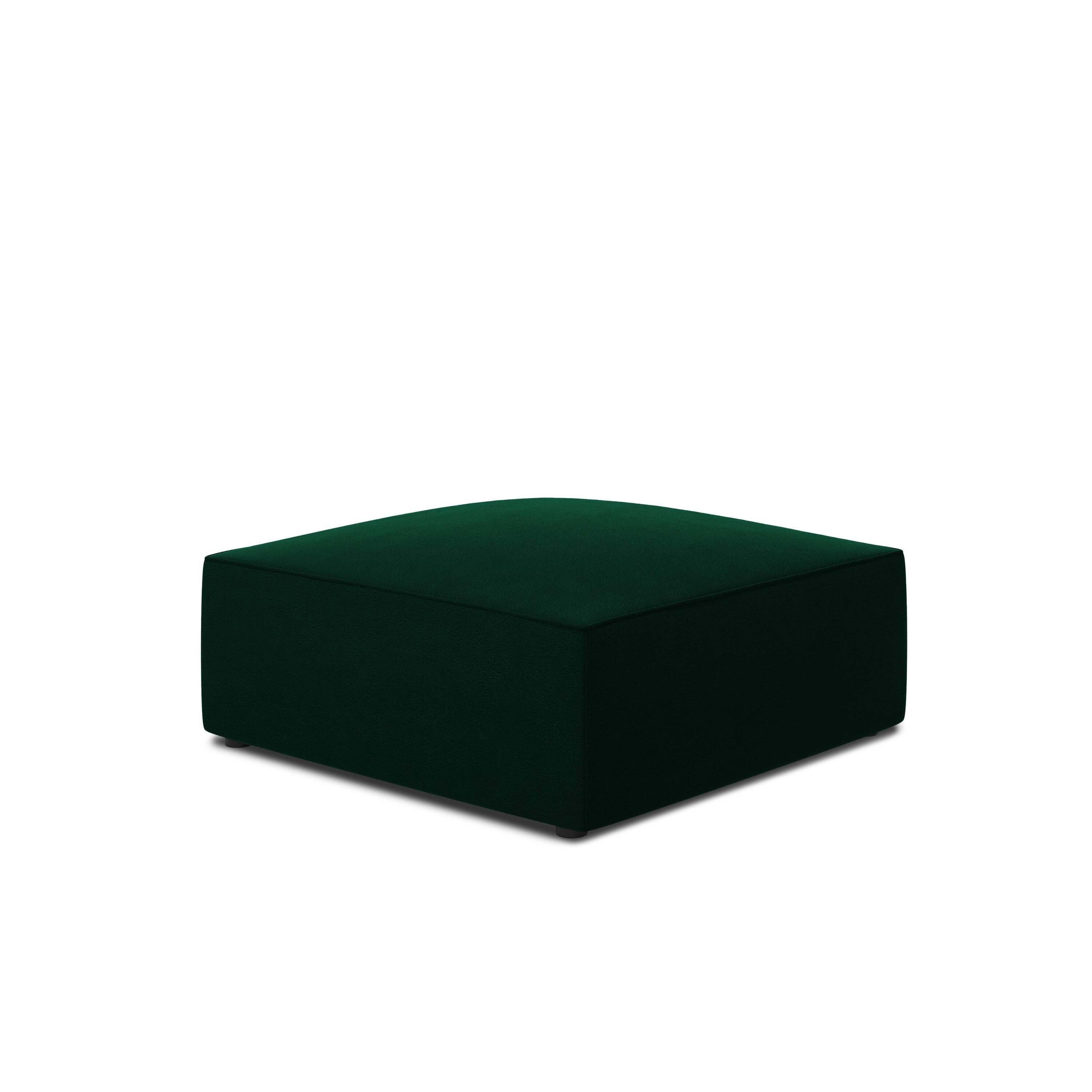 Windsor & Co Sao Hocker - Velvet  - Donkergroen