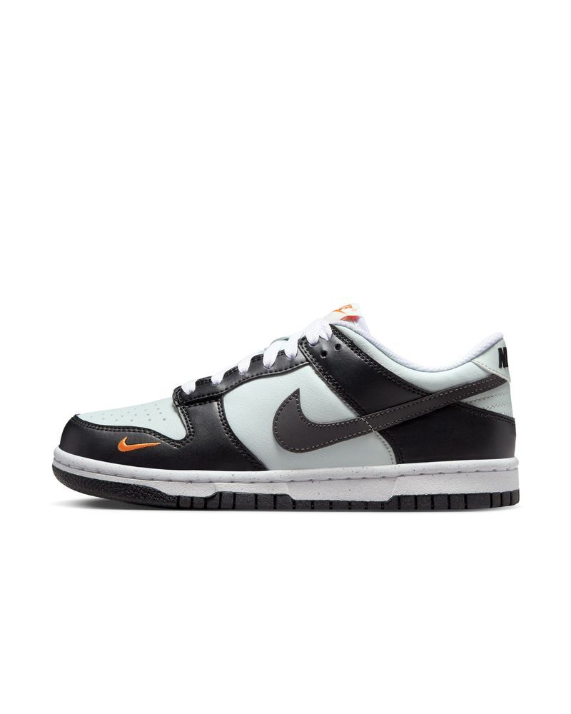 Chaussures Nike Dunk Low Noir & Gris pour enfant