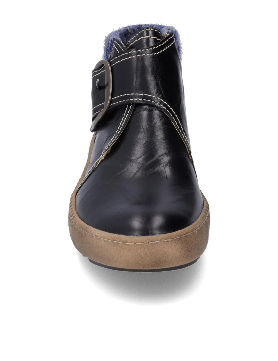 Stiefelette Maren 25, schwarz-kombi