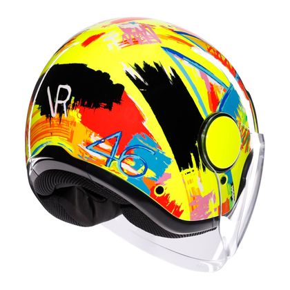 Casque AGV ETERES - ROSSI WINTER TEST 2019 - Multicolore