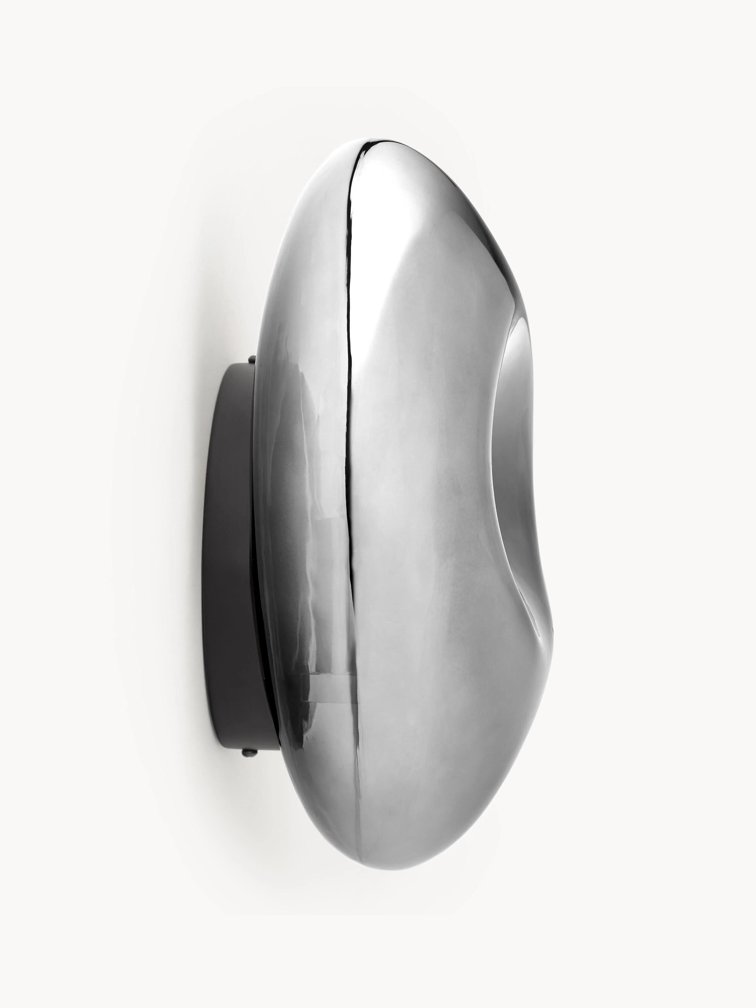 Mondgeblazen wandlamp Mabell