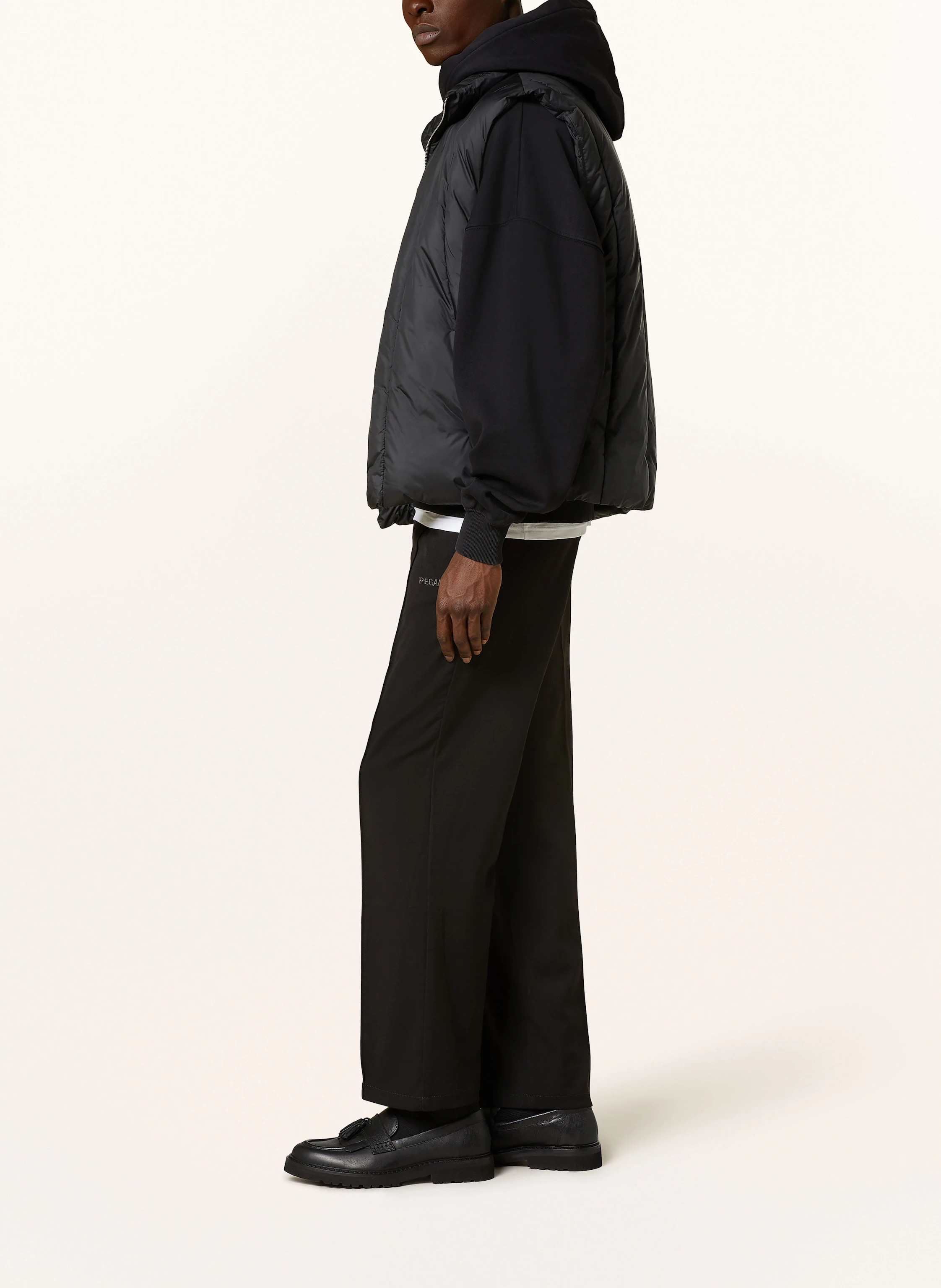 PEGADOR Hose MOYE im Jogging-Stil Wide Fit