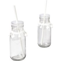 Paille en papier 'WHITE', longueur : 200 mm