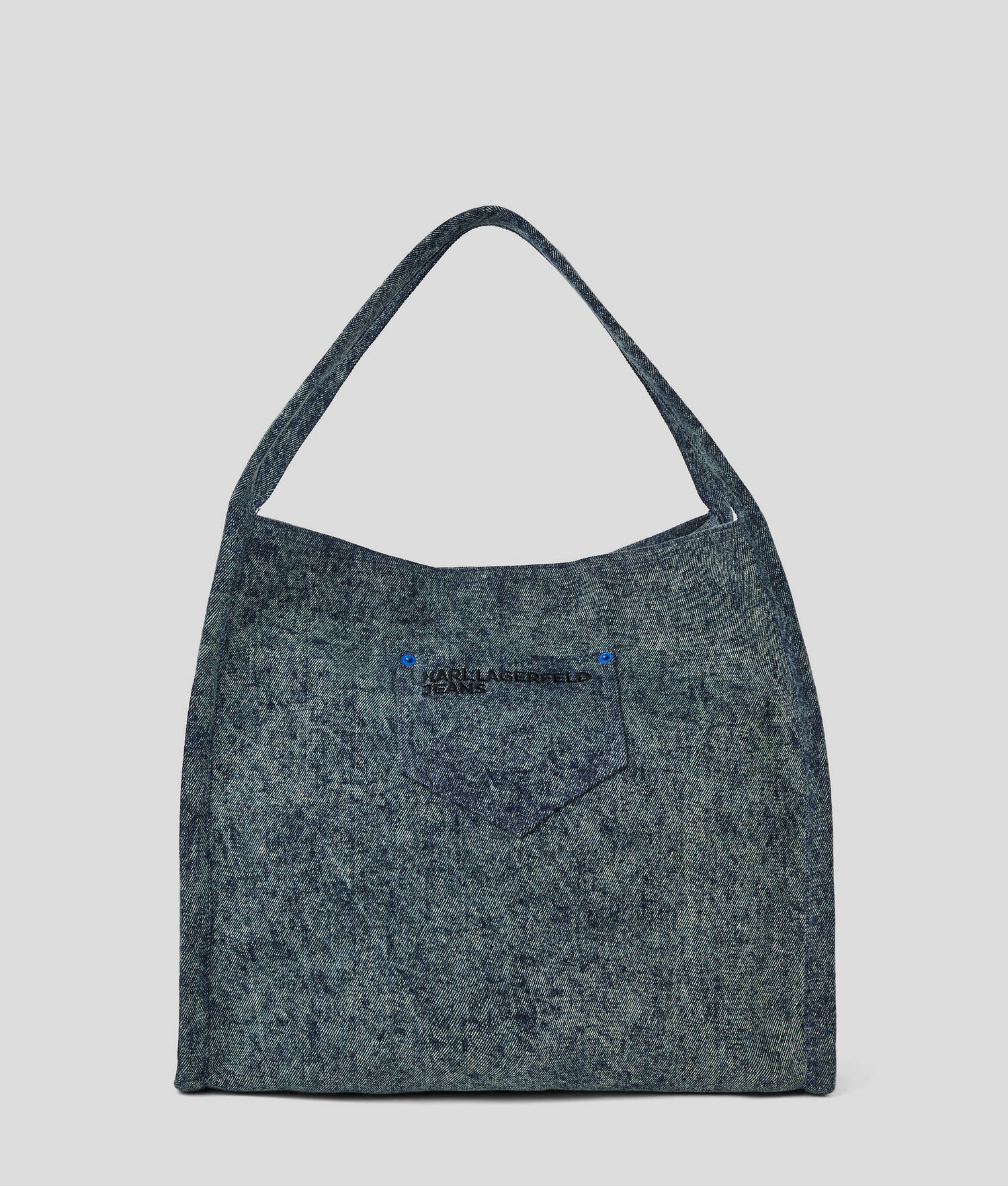SAC SHOPPER EN JEAN EFFET USÉ KLJ