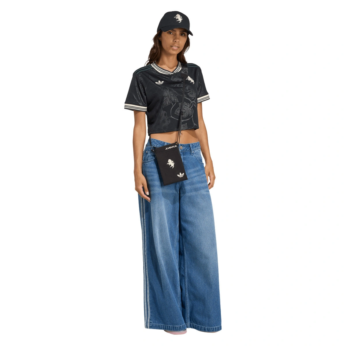 Camisola adidas Croptop Juventus Terceiro Equipamento 2025-2026 Mulher