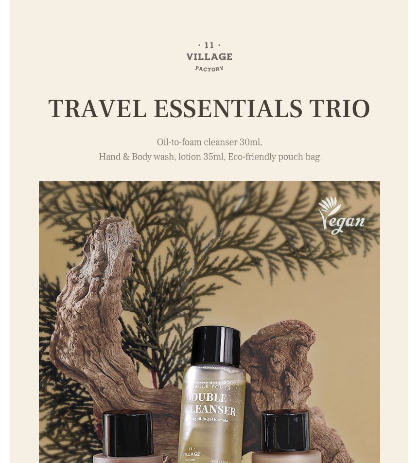 DORP 11 FABRIEK - Will Comfort Travel Essentials Trio