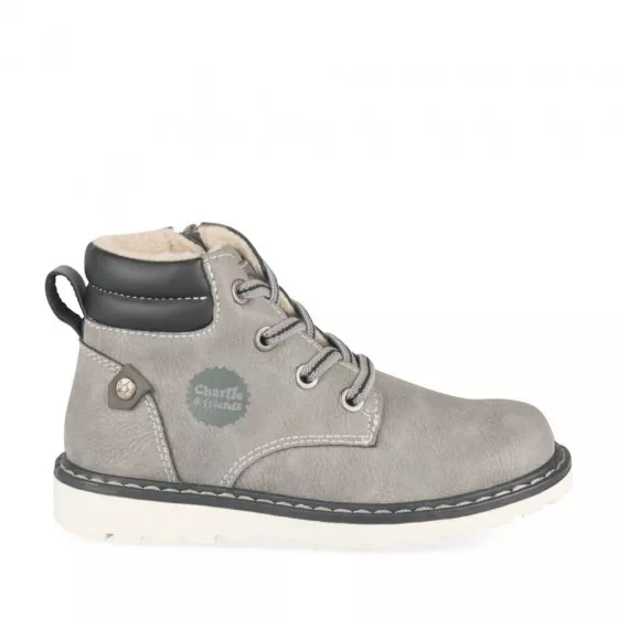 Bottines GRIS CHARLIE & FRIENDS