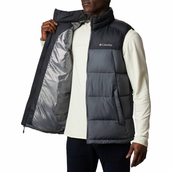 Doudoune ski COLUMBIA PIKE LAKE VEST BLACK GRAPHITE