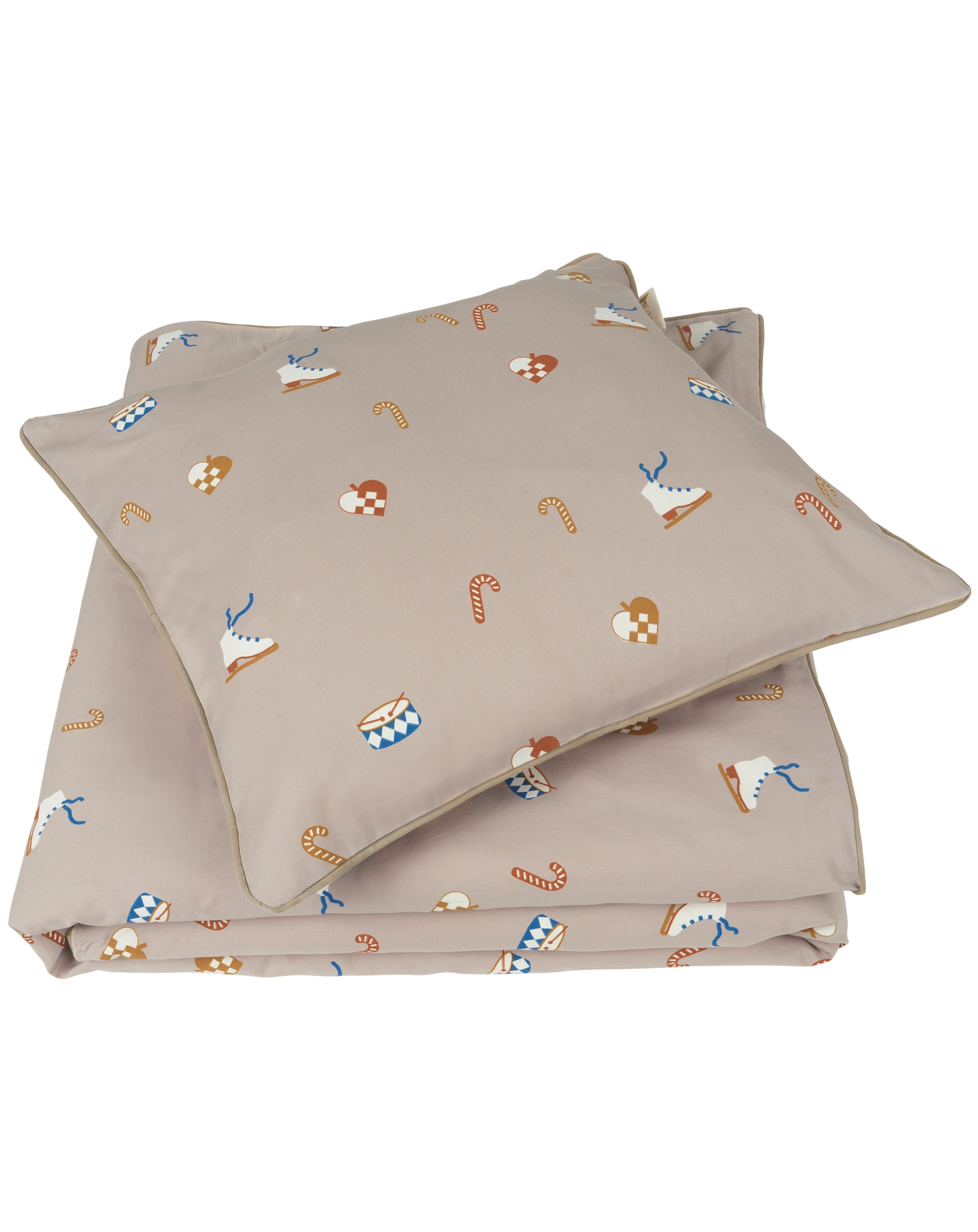 Bettwäsche NOSTALGIA (140x200/60x63) in beige