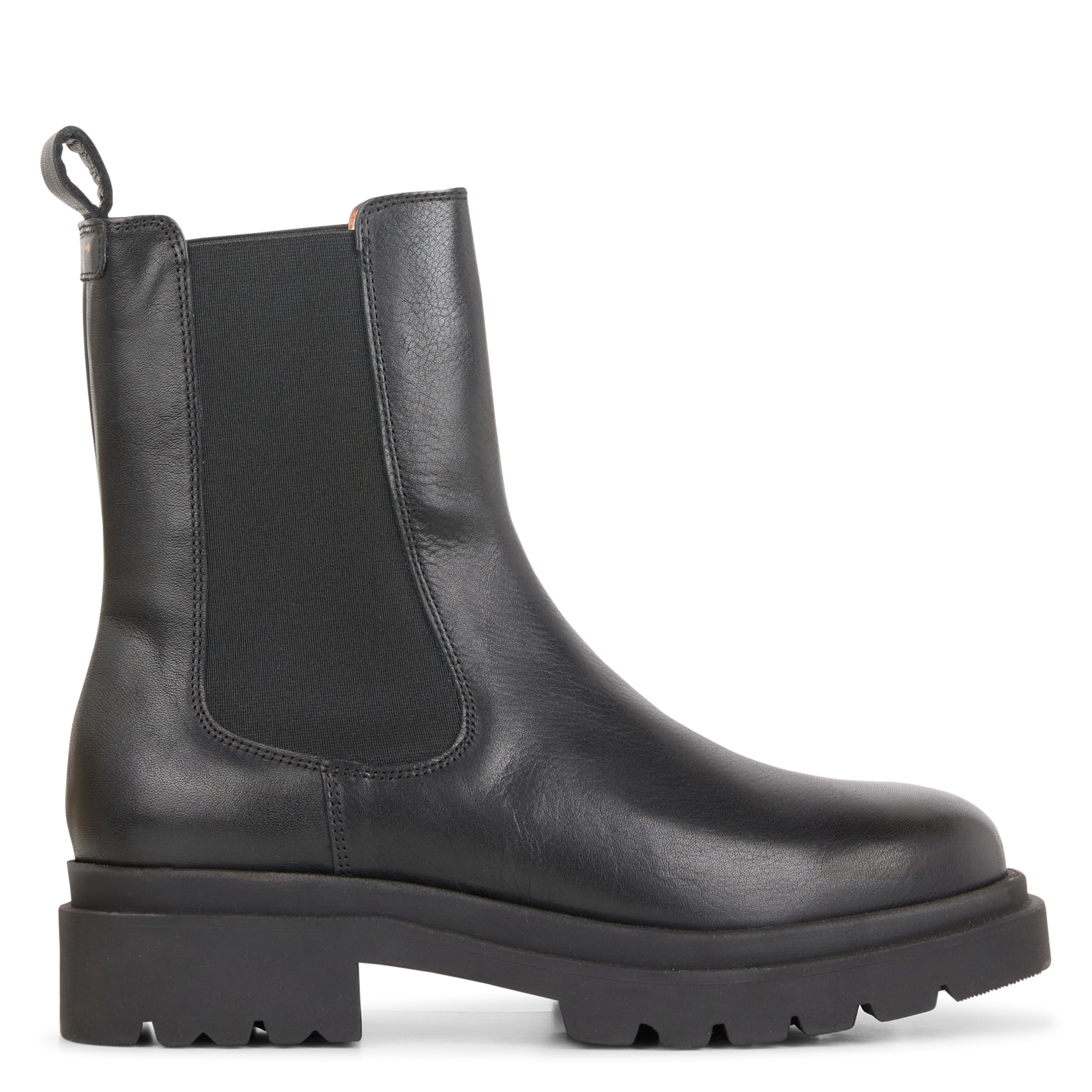 SENIA - Bottines en cuir | Noir