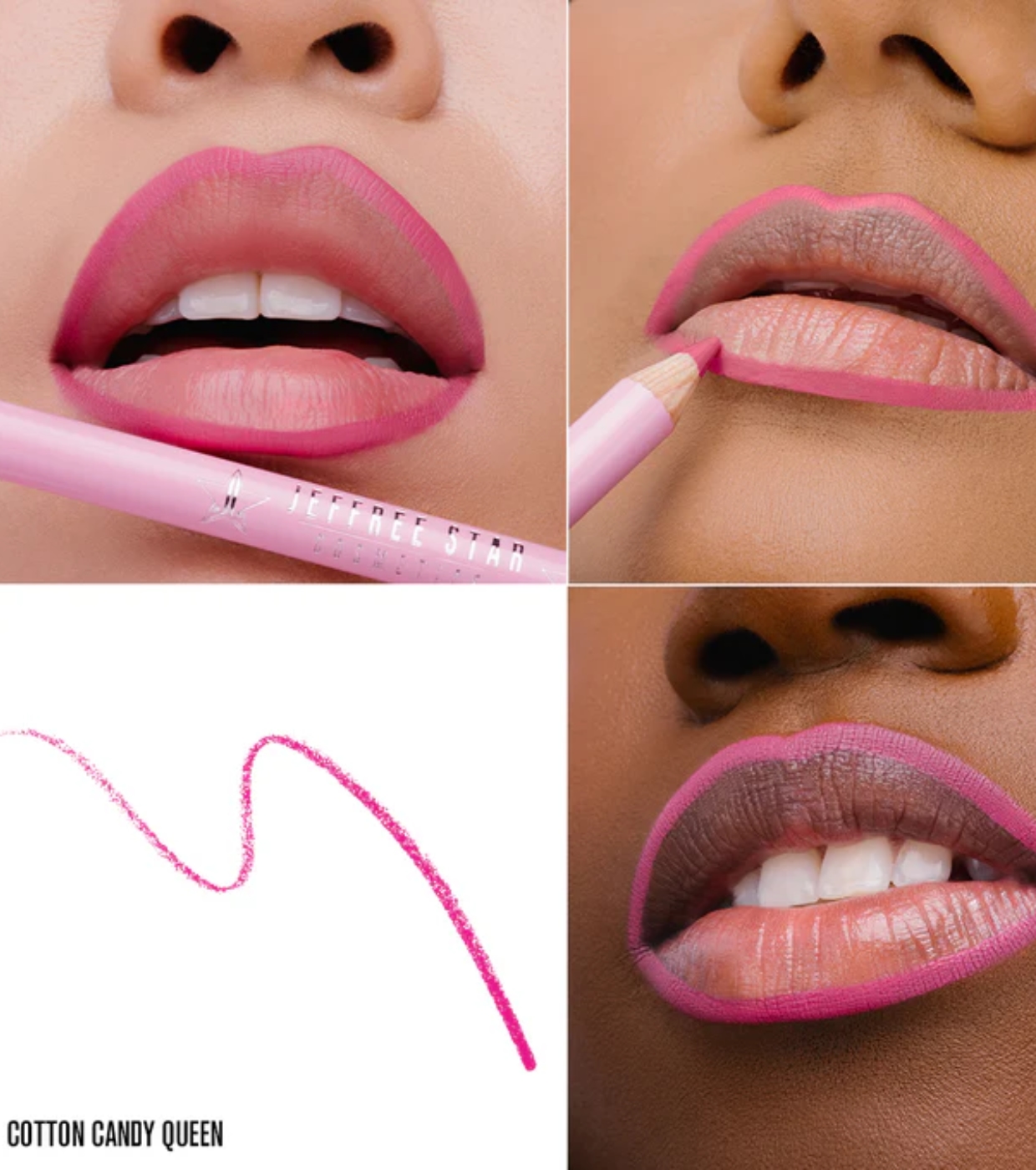 Jeffree Star Cosmetics - Delineador de lábios Velour - Cotton Candy Queen