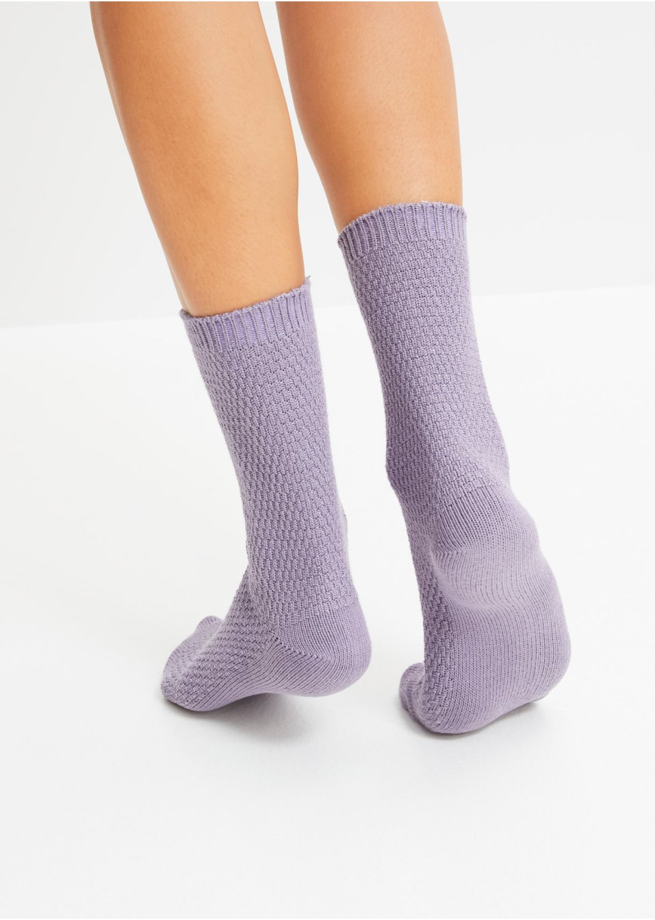 Lot de 3 paires de chaussettes douillettes avec motif structuré