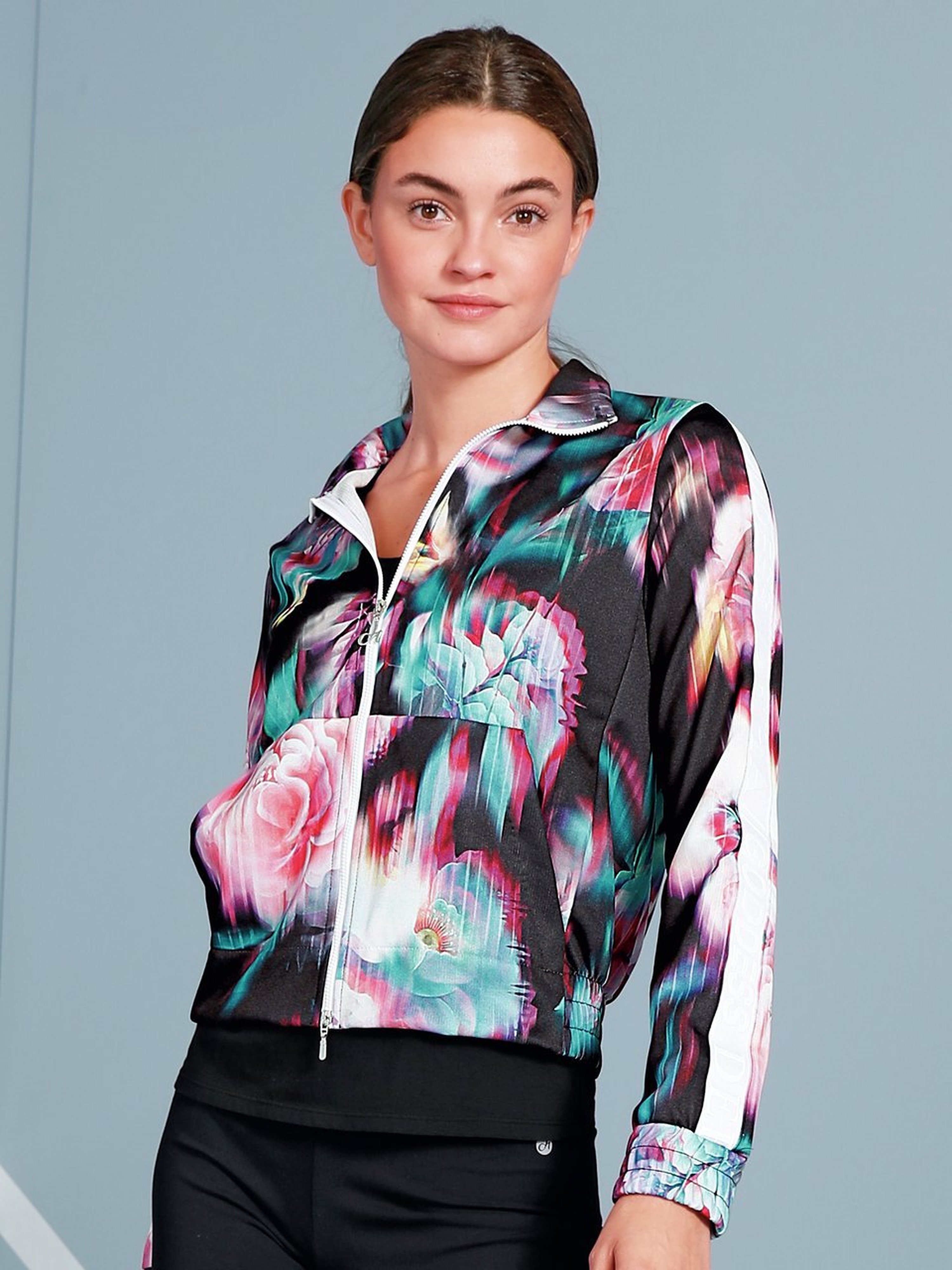 Jacke mit Stehkragen