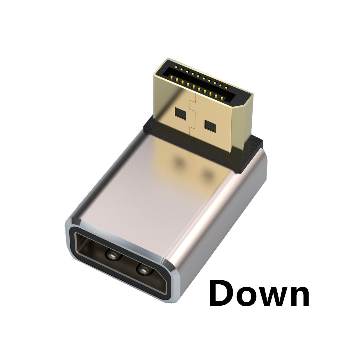 NÖRDIC Displayport-adapter hann til hunn 8K60Hz 4K144/120/60hz