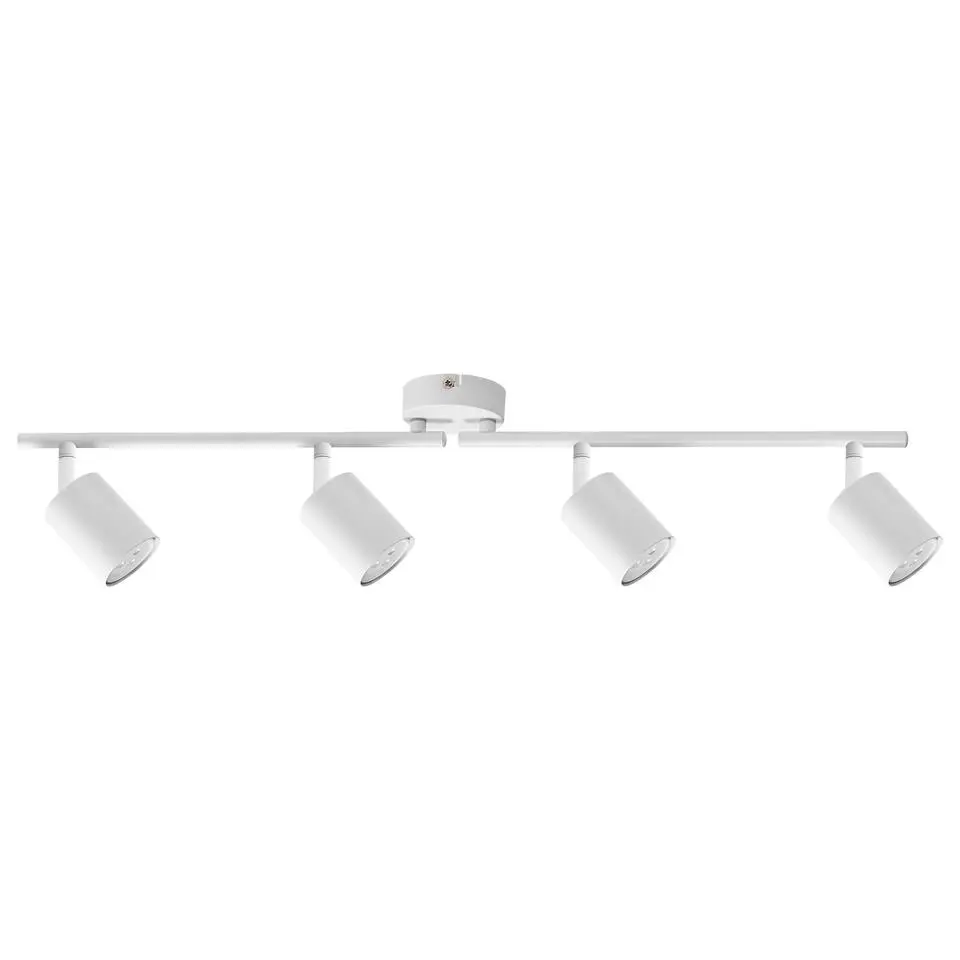 NYANDO - Plafondlamp set van 4 - Wit - Metaal