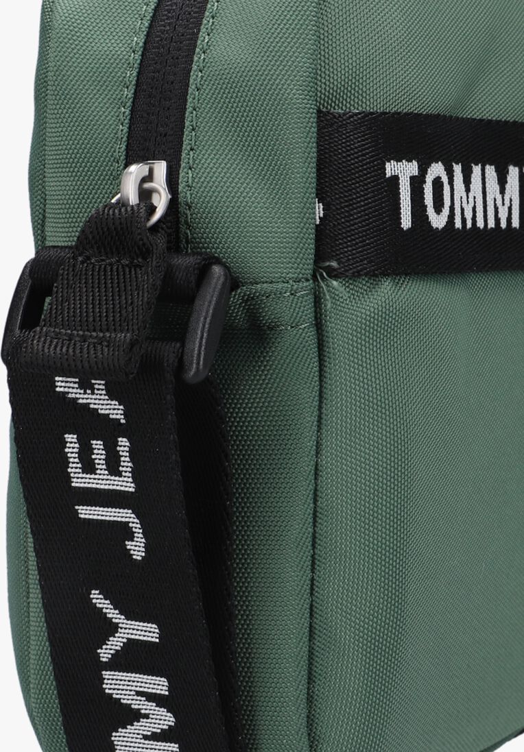 TOMMY JEANS groene tommy jeans reportertas tjm essential square reporter