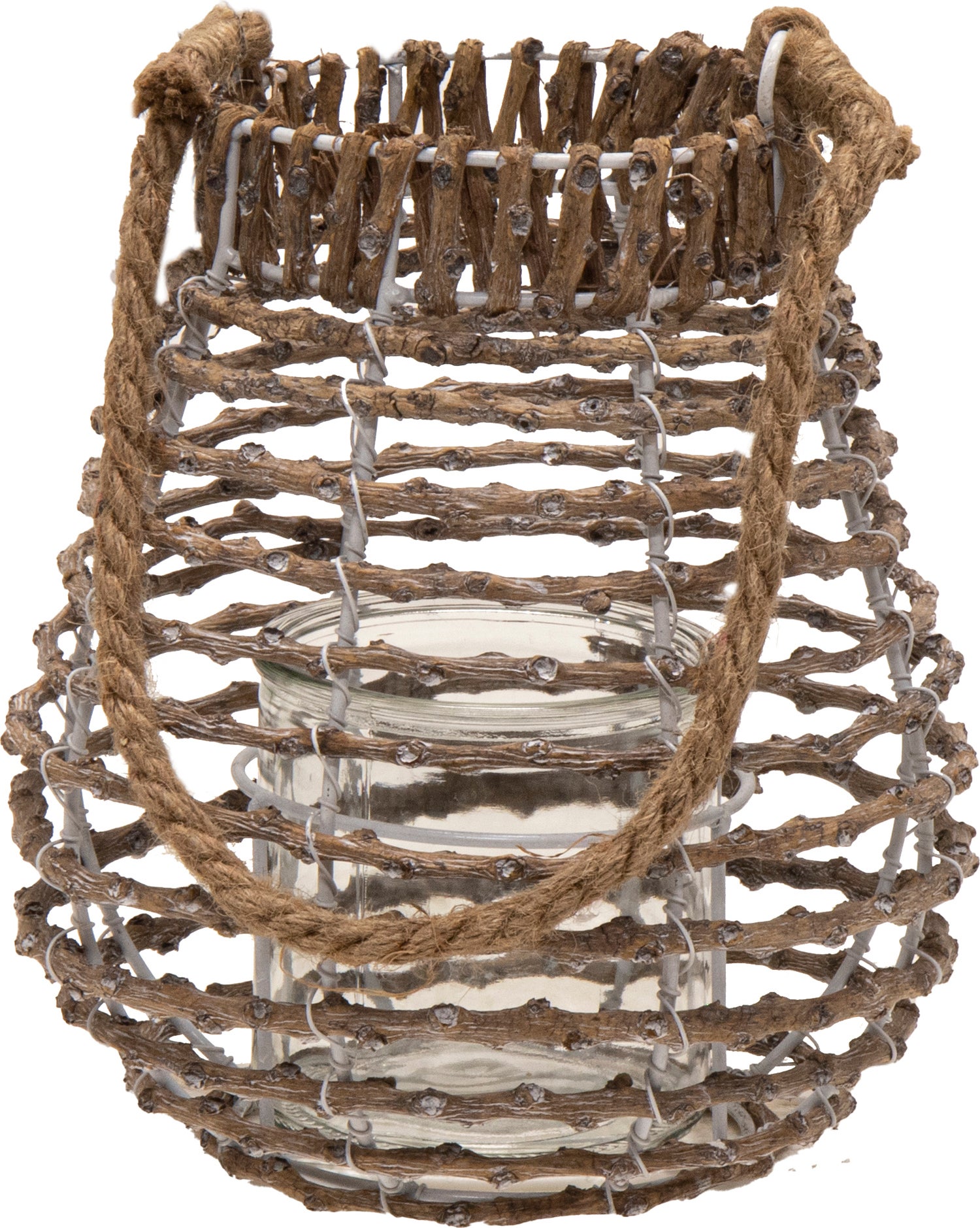 Mega Collections windlicht Zanzibar naturel D 28 H 31 cm