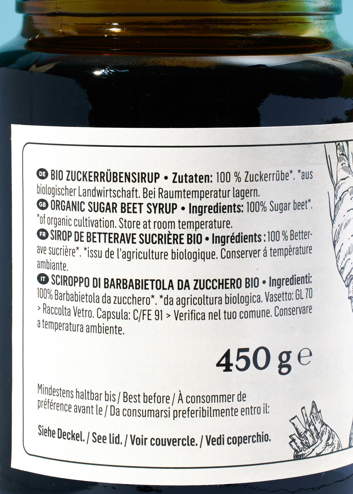 Bio Zuckerrübensirup 450 g