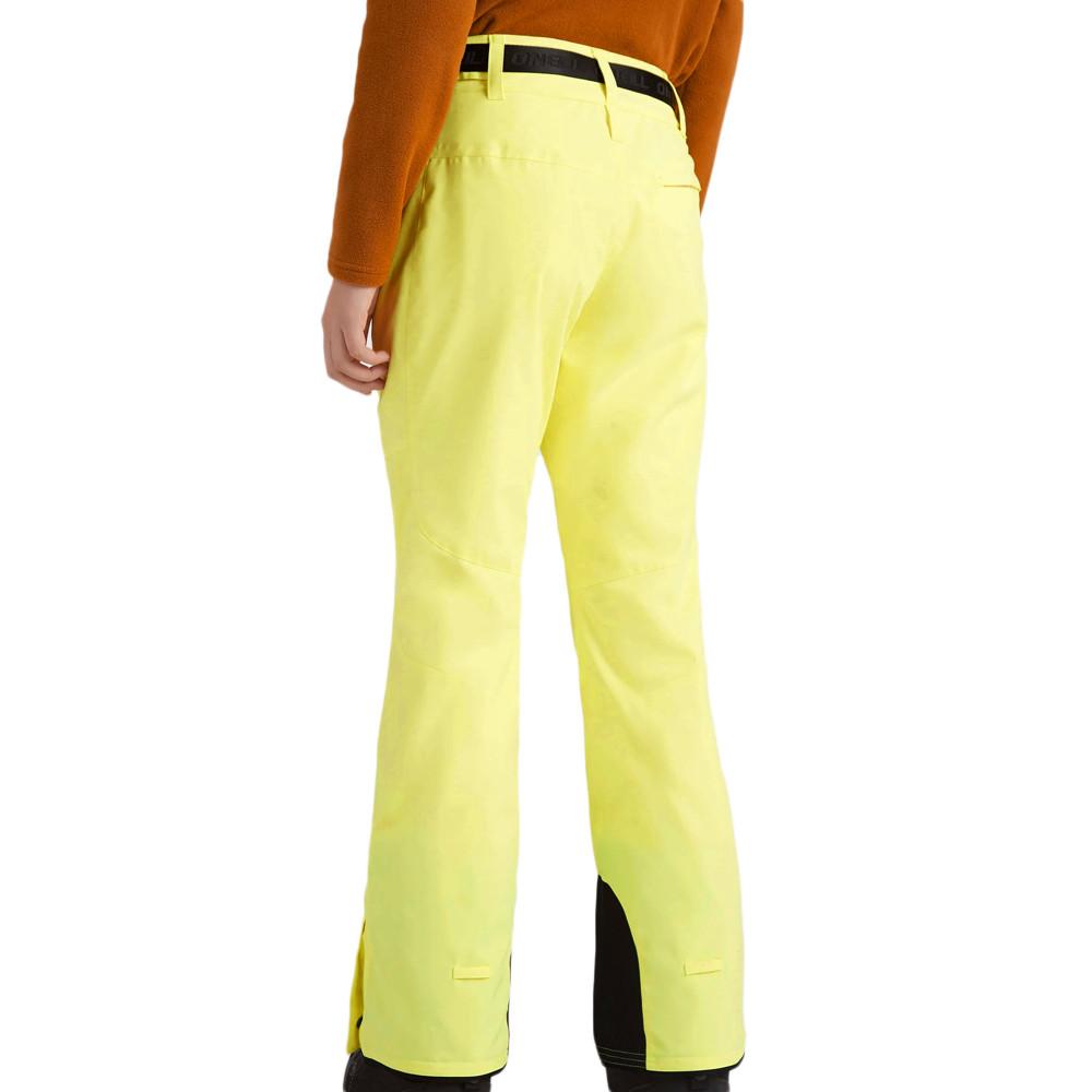 O'Neill Pantalon de ski Jaune Fluo Femme O'Neill Star Slim
