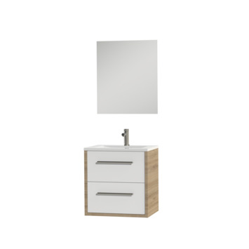 Tiger badmeubelset Boston 60cm wit met spiegel