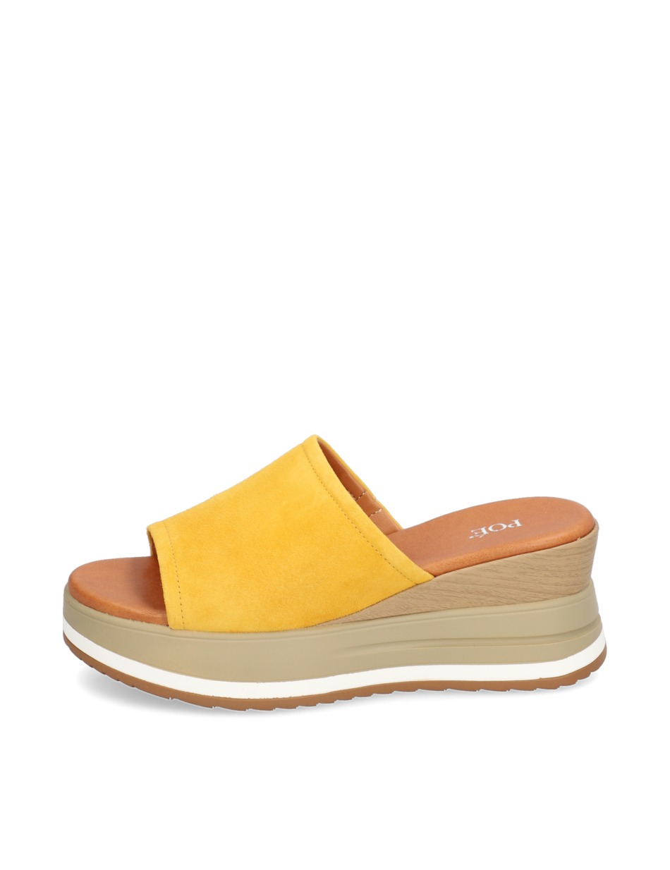 Veloursleder Pantoffel