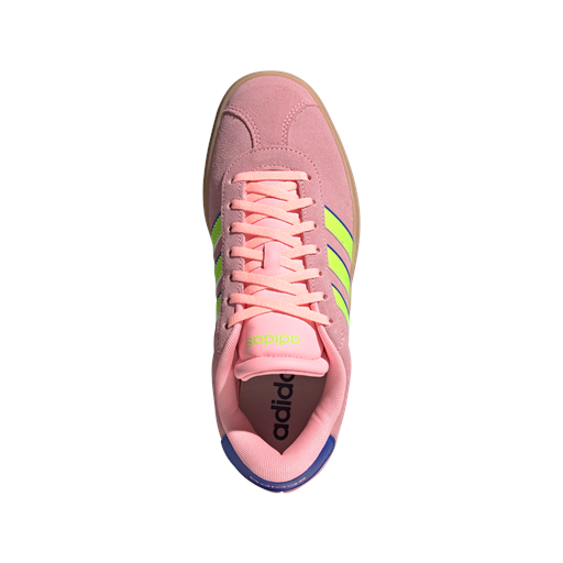 Adidas VL Court Bold Sneakers, Pink Spark/Lucid Lemon/Lucid Blue, 40