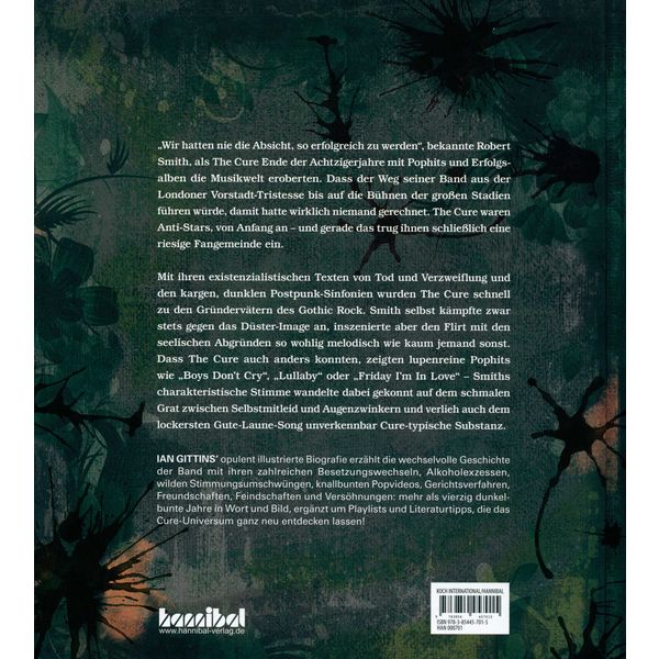 Hannibal Verlag The Cure Dunkelbunte Jahre