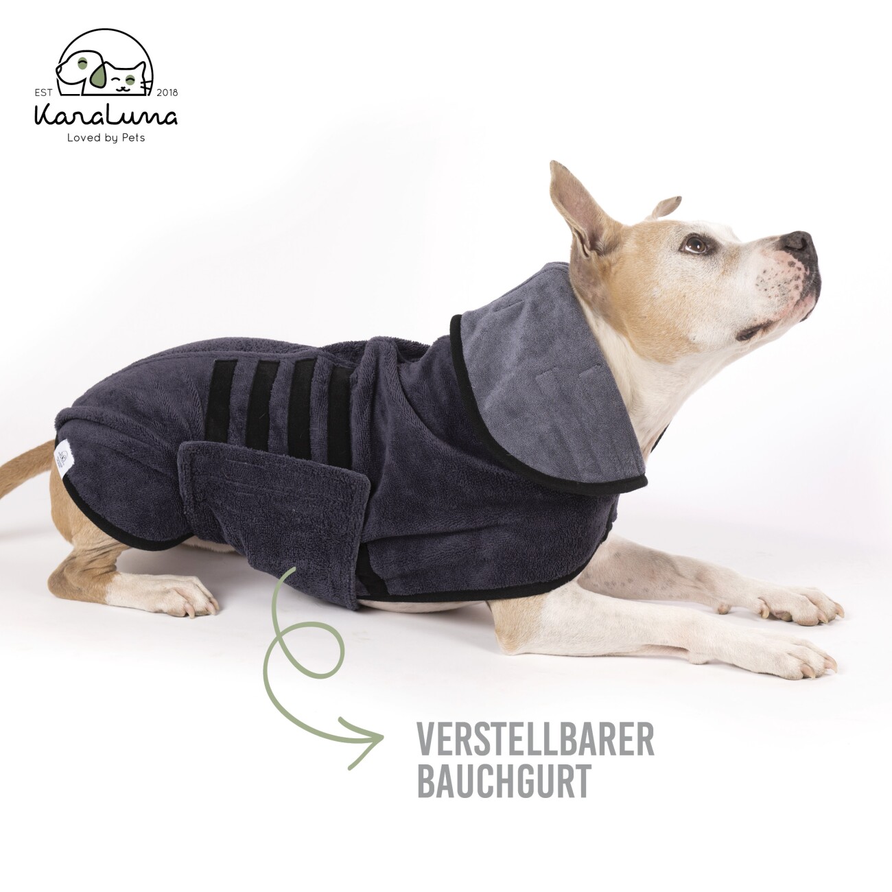 KaraLuna Bademantel für Hunde XS