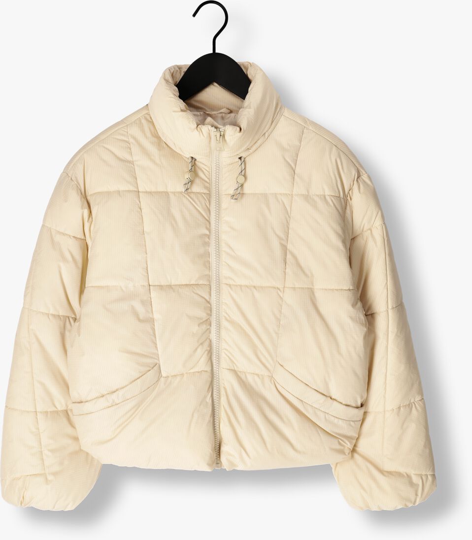 ANOTHER LABEL zand another label gewatteerde jas mille oversized puffer