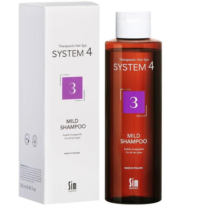 System 4 - 3 Mild Shampoo For All Hair Types 250 ml