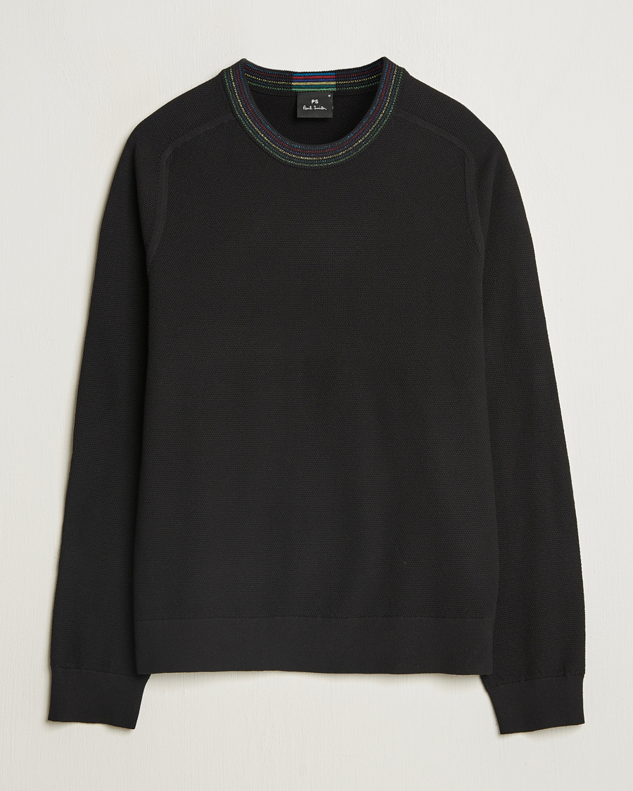 PS Paul Smith Cotton Knitted Sweater Black