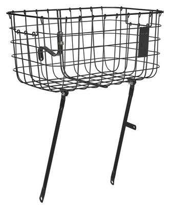 BASIL Panier À Vélo Robin 27 Litres 47 X 31 X 25 Cm - Noir