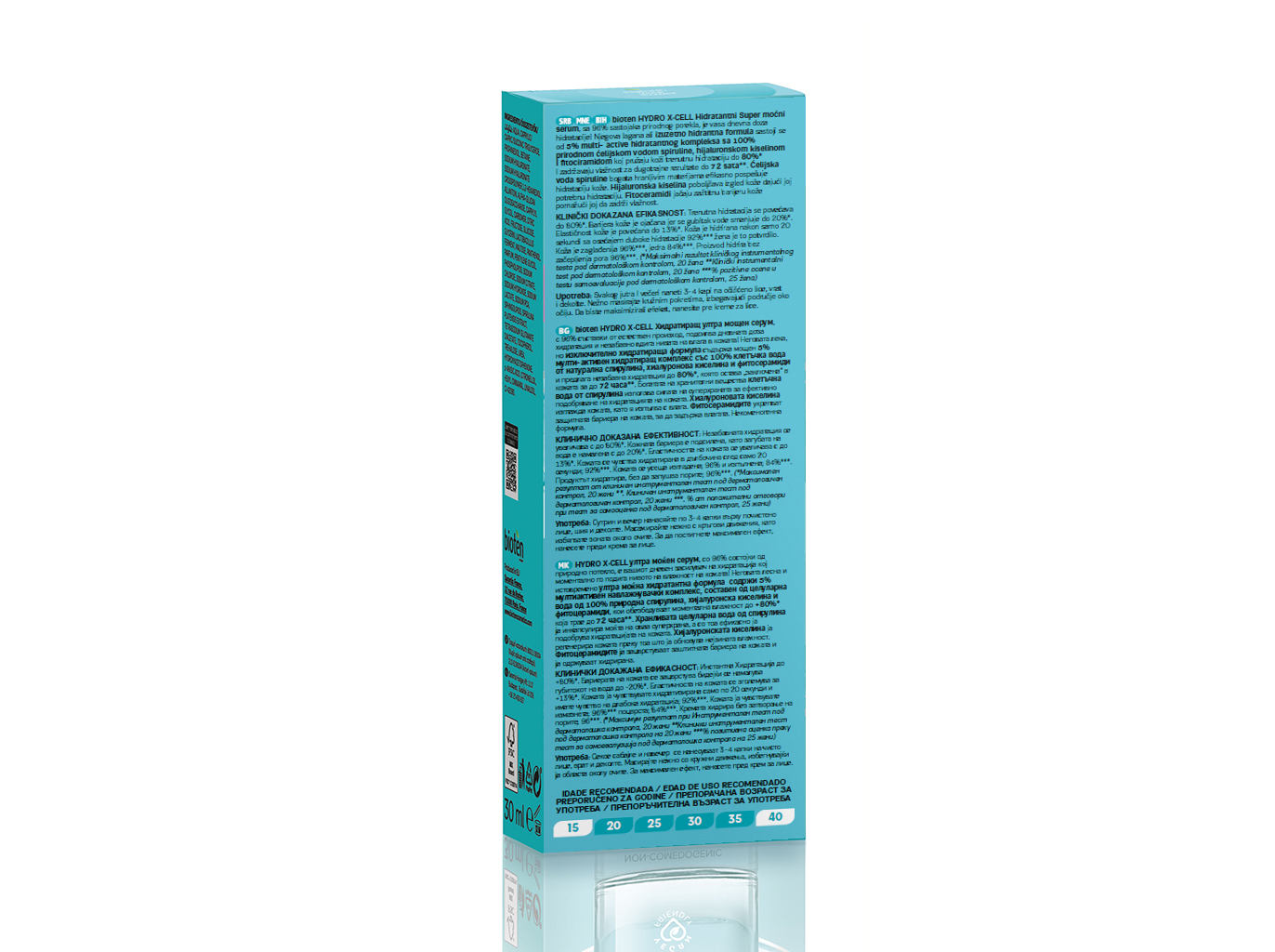 SÉRUM DE ROSTO BIOTEN SUPERCHARGED HYDRO XCELL 30 ML
