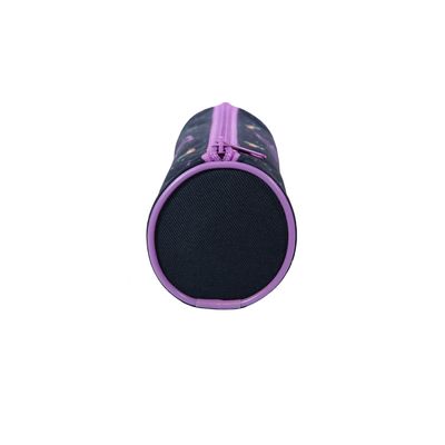 Trousse ronde Cybel - 1 compartiment - bleu - Bagtrotter