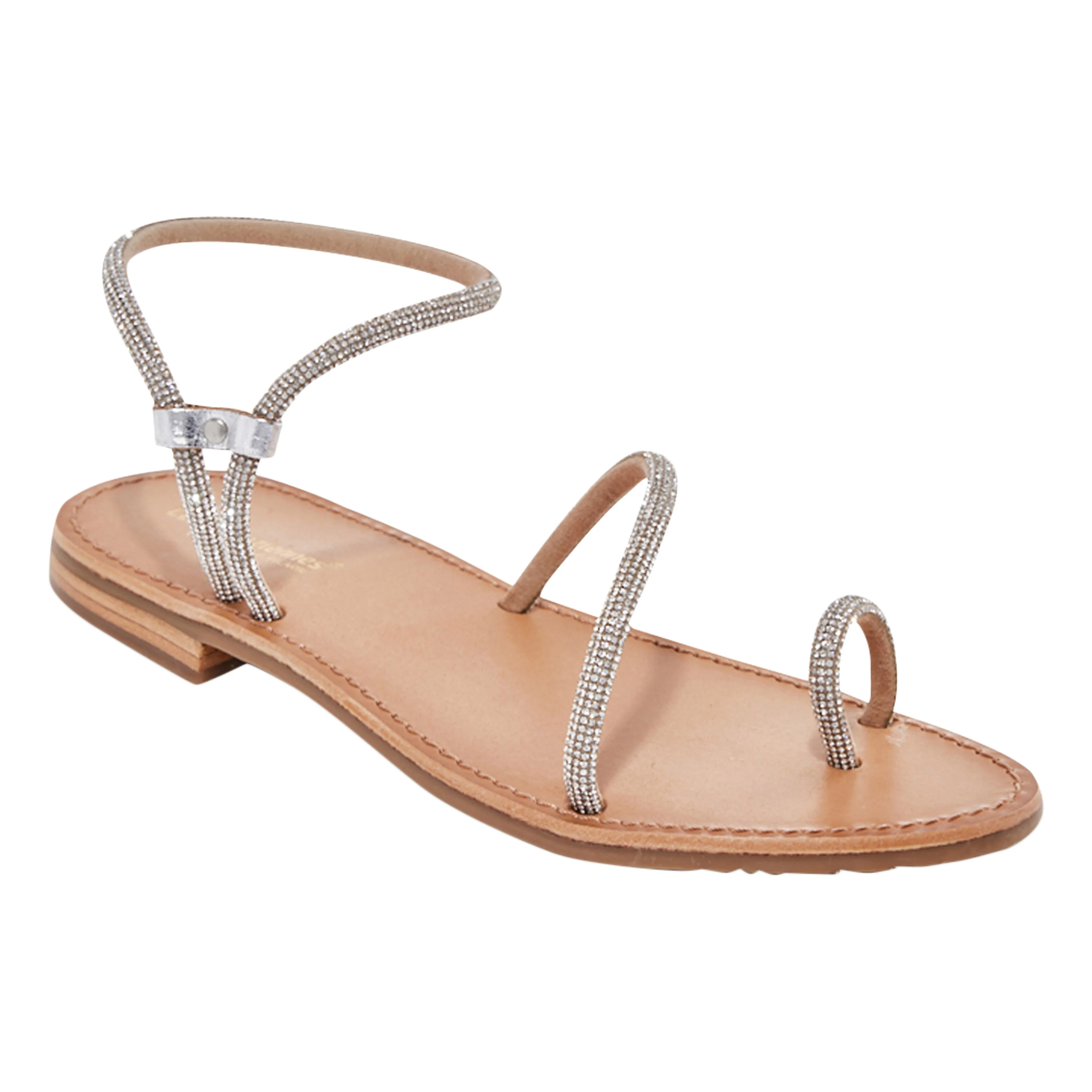 Sandales cuirpar m.belarbi hodaxa | Argent