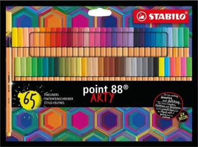 Stabilo - Tusser - 88 Fineliner Point Arty - 65 Farver