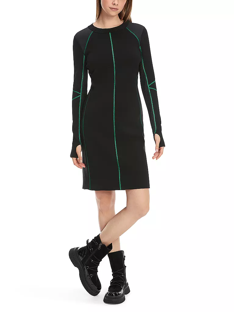MARC CAIN Midikleid schwarz