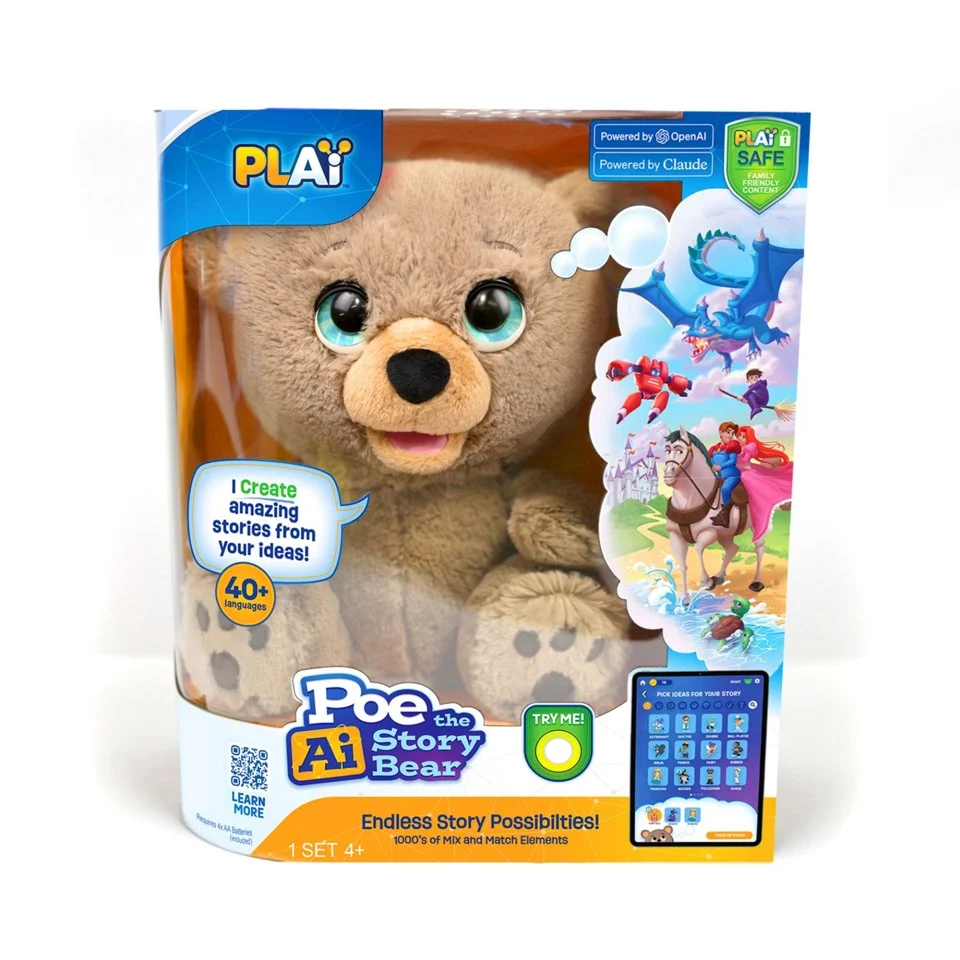 Play-I Poe -Poe Interaktiv AI Bamse