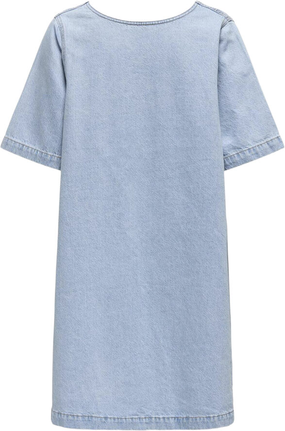 ONLY ONLGIGI S/S A-SHAPE DRESS AZG DNM Light blue denim