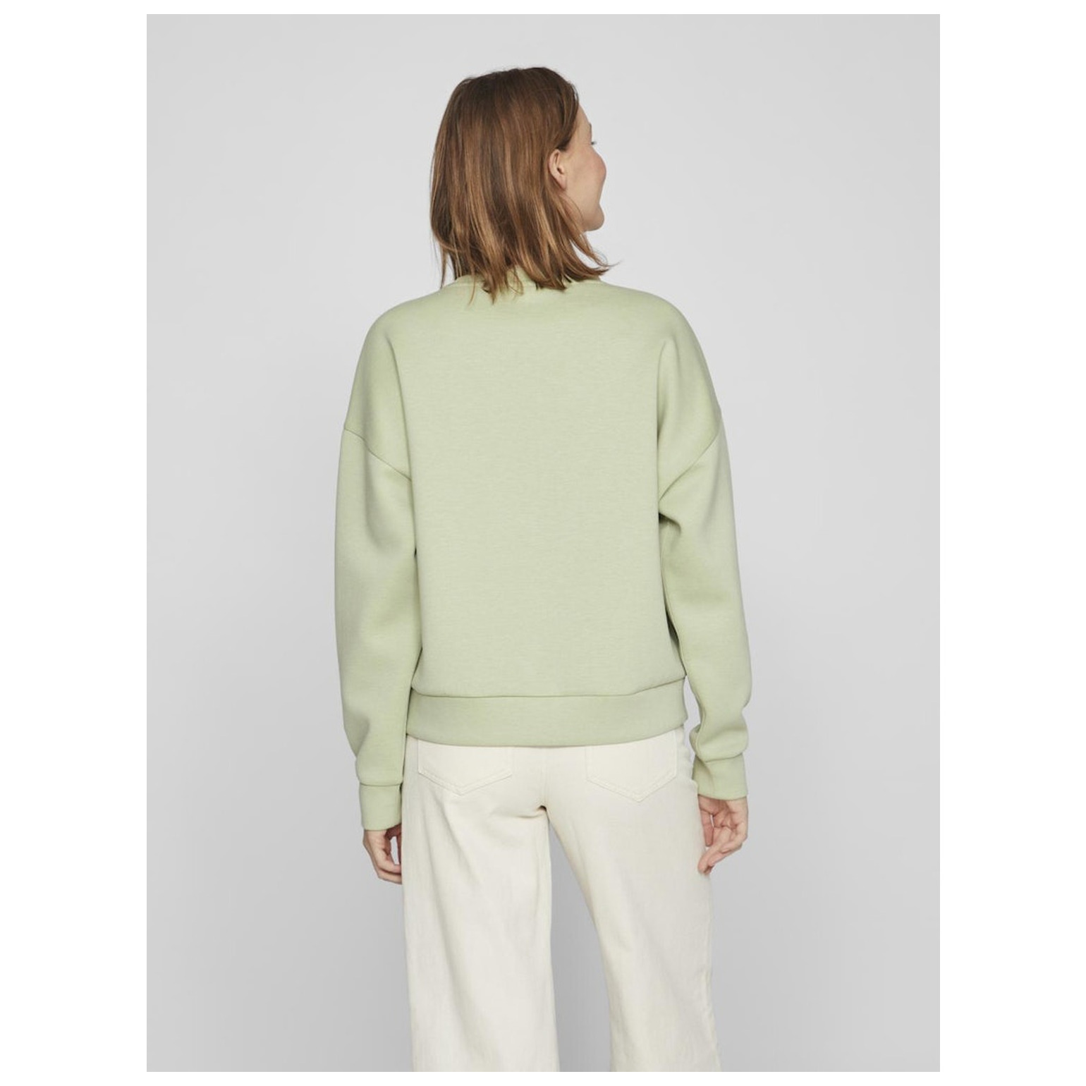 Vila VIREFLECT MOOD EMB L/S SWEAT T