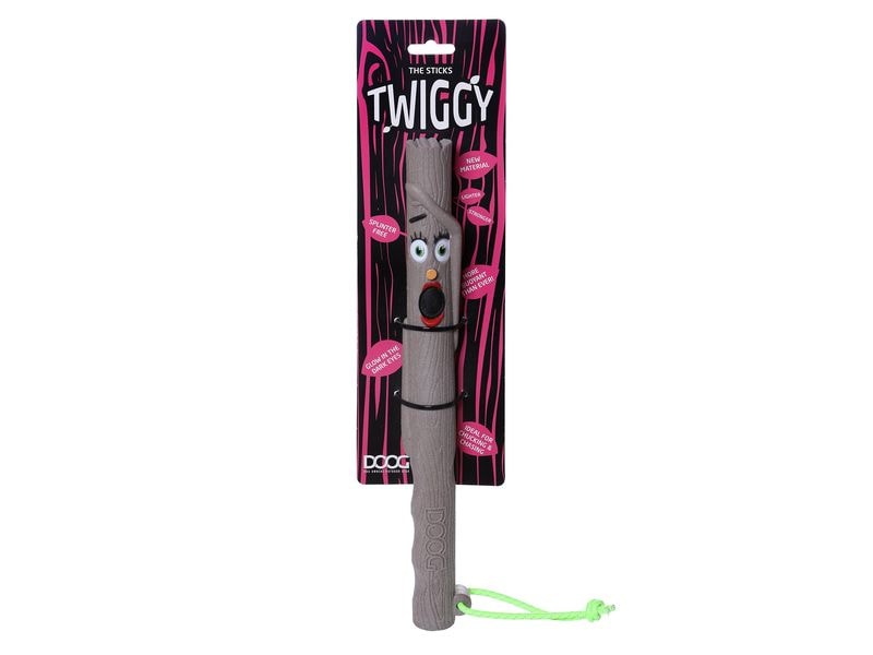 Doog Hunde-Spielzeug Family Stick Twigg 30 cm x 2.5 cm Splitterfreier Hundestock